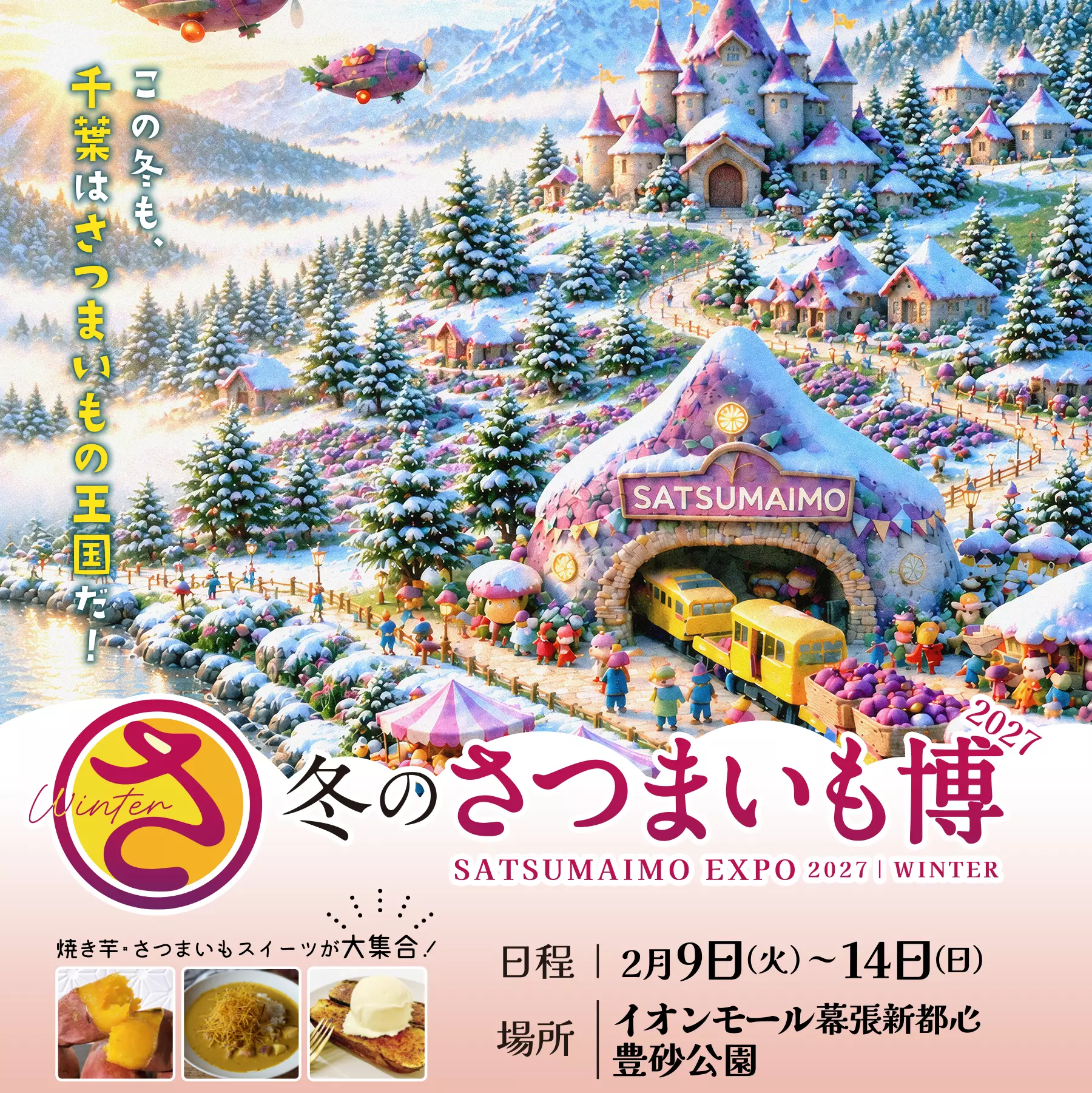冬のさつまいも博2027 